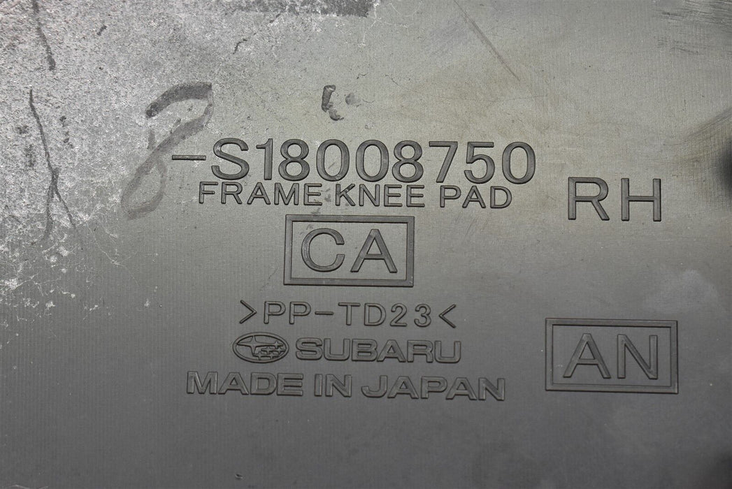2013-2019 Toyota 86 BRZ FR-S Passenger Right Knee Pad Trim S18008750 13-19