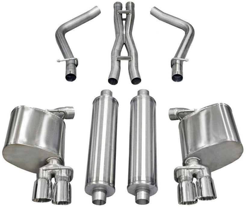 Corsa Xtreme 2.5" Exhaust System 3" Tips For 2011-2014 Dodge Charger R/T