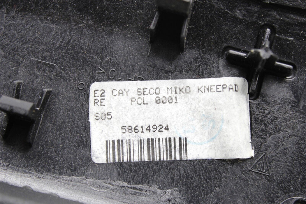 2017 Porsche Cayenne Right Center Console Knee Pad Cover Trim Panel 11-18