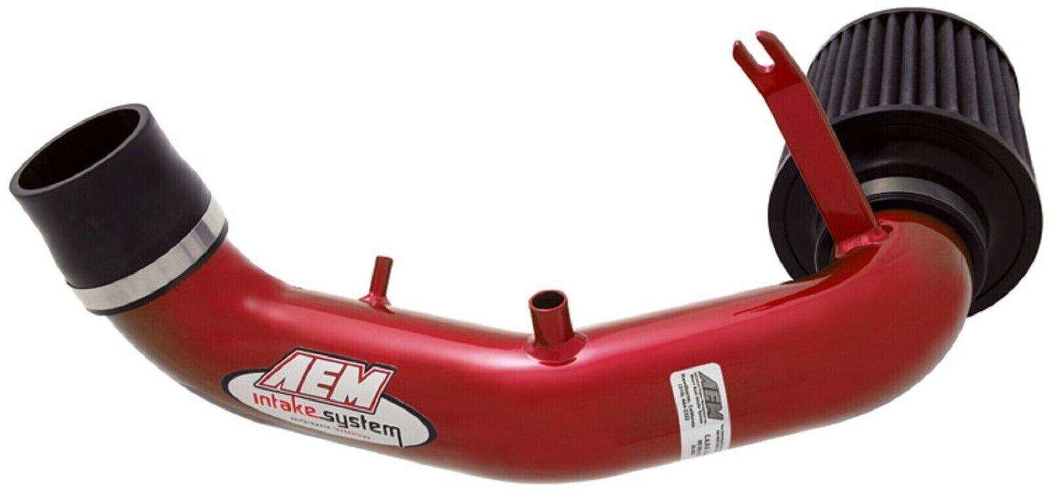 AEM 22-505R Red Aluminum Short Ram Cold Air Intake For 02-06 Acura RSX