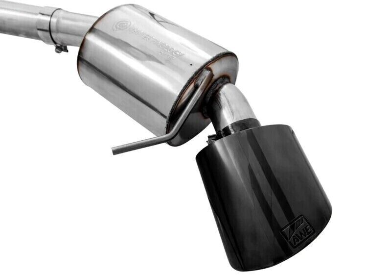 AWE Touring Edition Non Resonated Exhaust RS Style Black Tips for Audi B9.5 RS5