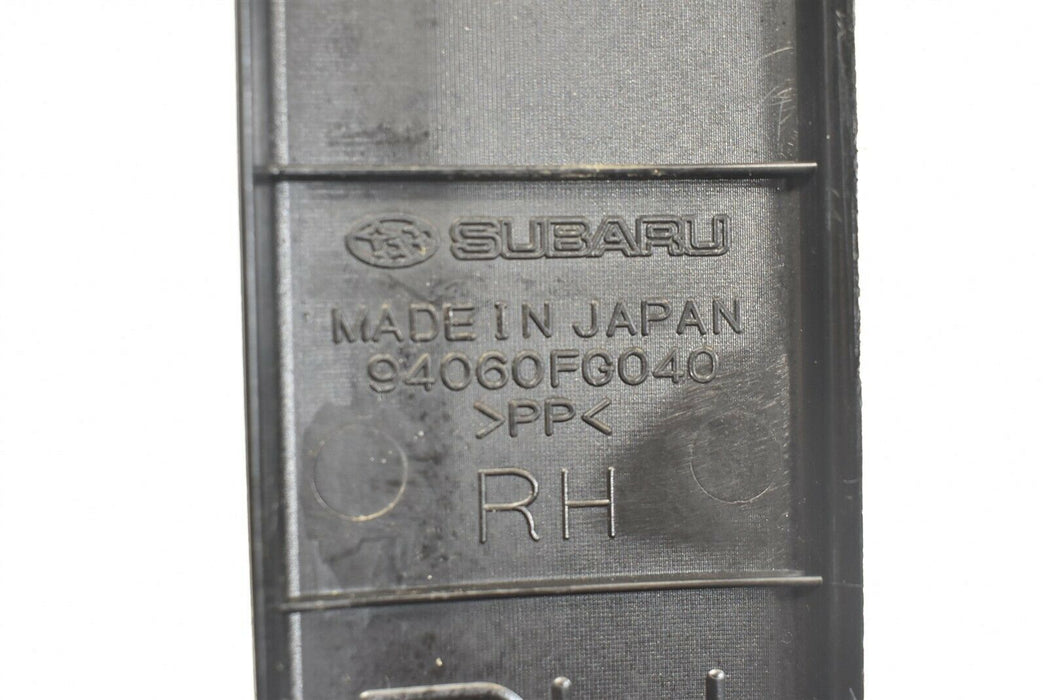 2008-2014 Subaru Impreza WRX STI Door Sill Trim Right Passenger RH OEM 08-14