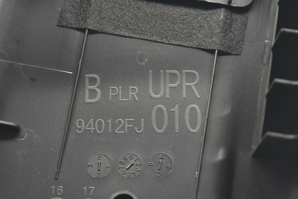 2015-2019 Subaru WRX STI Driver Left B Pillar Assembly 94012FJ010 15-19