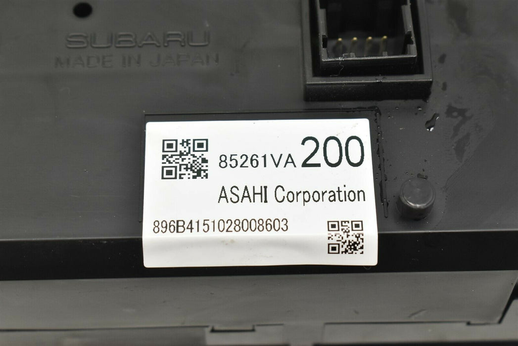 2016 Subaru WRX Multi Function Display Unit Gauge 85261VA200 Factory OEM 16