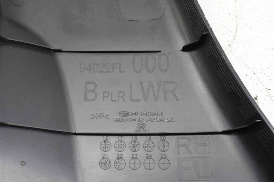 2022-2023 Subaru WRX Passenger Right B Pillar 94022FL000 Factory OEM 22-23
