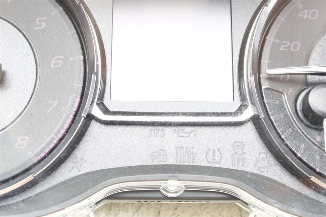 2016 Subaru WRX Speedometer Instrument Gauge Cluster MT 2.0L 85000VA490 16