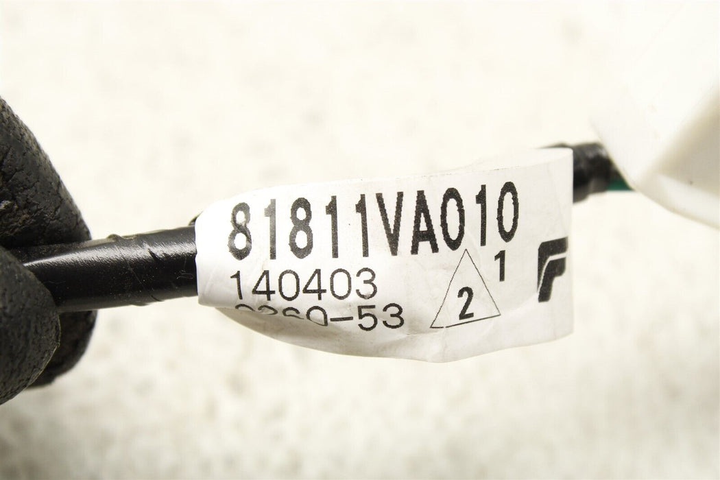 2015-2019 Subaru WRX Trunk Harness Wiring Wires 81811VA010 15-19