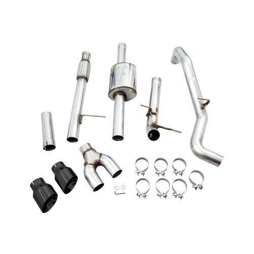 AWE 3015-23208 0FG  Dual Side Exit Exhaust System Kit For Sierra 1500 NEW