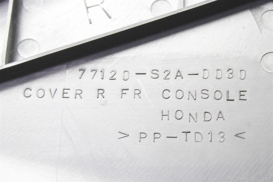 2000-2009 Honda S2000 AP2 Right Center Console Trim Cover Panel Passenger 00-09