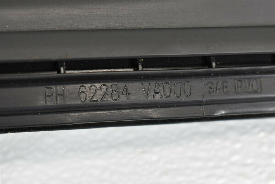 15-19 Subaru WRX STI Rear Right Door Corner Glass Passenger RH 2015-2019