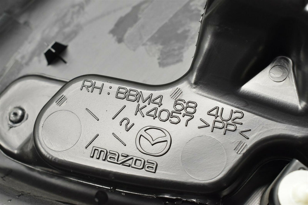 2010-2013 Mazdaspeed 3 Speed3 MS3 Front Passenger Right Door Panel Card 10-13