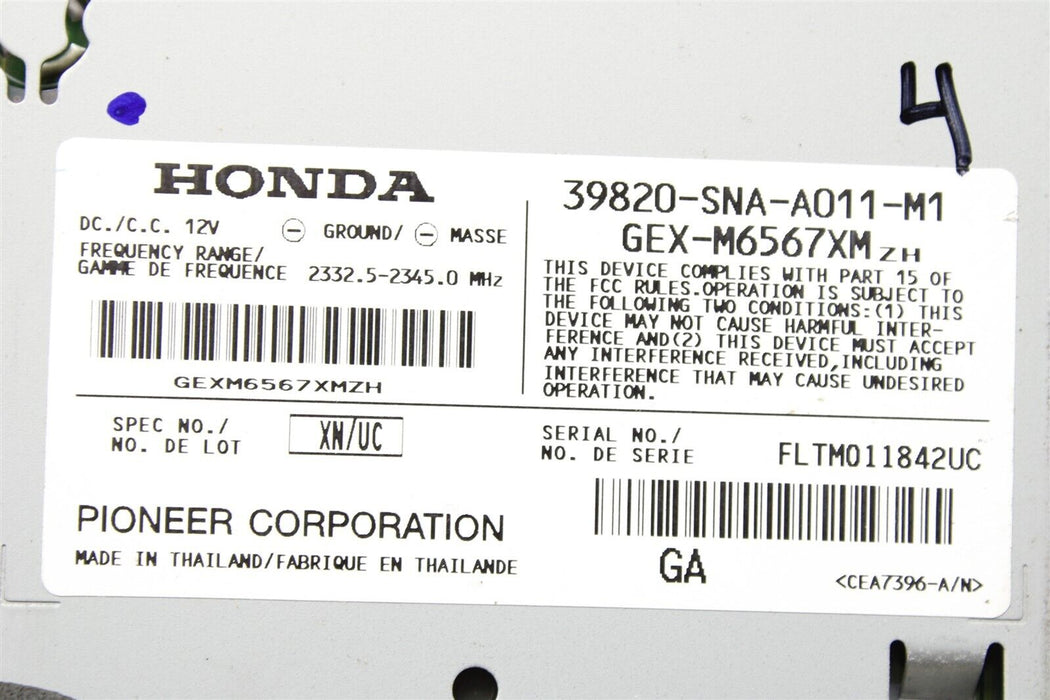 2007 Honda Civic SI Sedan Satellite Receiver 39820-SNA-A011-M1 Factory OEM 06-11