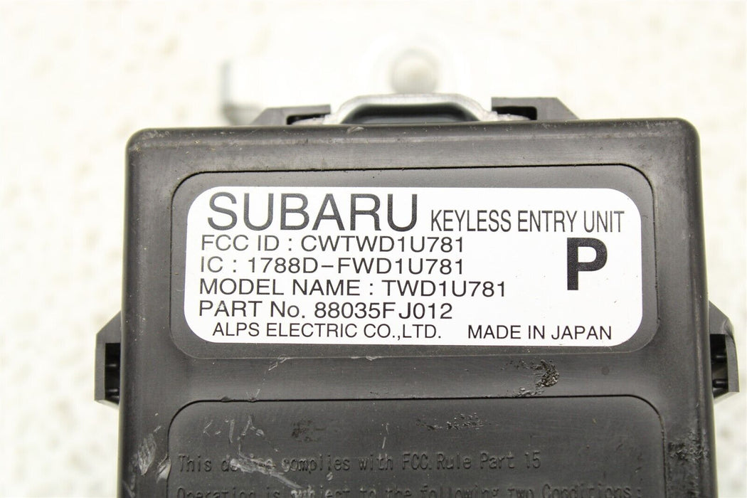 2016 Subaru WRX STI Engine Computer ECU Key Instrument Cluster