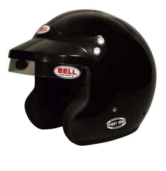 Bell Racing Sport Mag SA2020 Size 60 (LRG) Black Helmet 1426A13