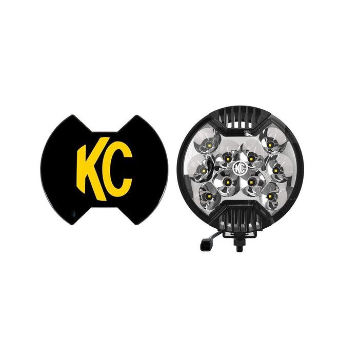 KC HiLiTES 1100 SlimLite 6in. LED Light 50w Spot Beam (Single)