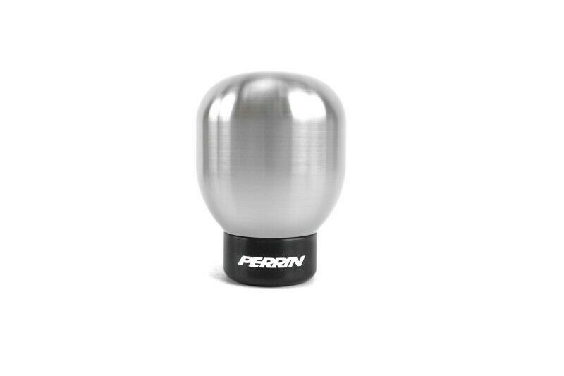 Perrin Performance Barrel Shift Knob 1.85" Brushed For 2015-2020 WRX