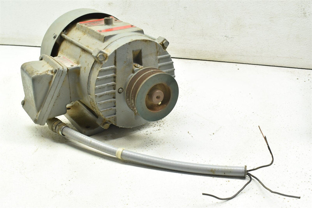 General Electrics Induction 3HP 1755RPM Motor Model 5K182CK265CP Phase 3 #3