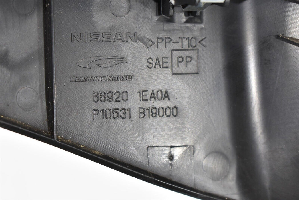 2009-2015 Nissan 370Z Front Left Lower Kick Panel Trim Cover 689201EA0A LH 09-15