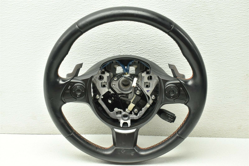 2017-2019 Toyota 86 Steering Wheel Orange Stitch BRZ 17-19