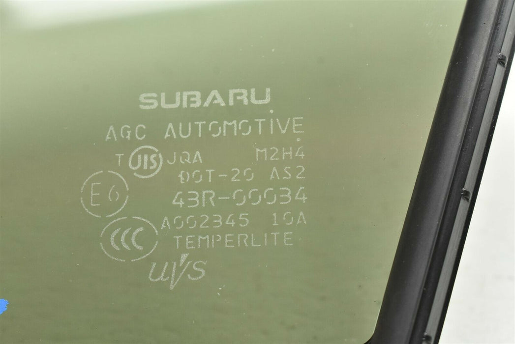 2015-2019 Subaru WRX STI Front Left Window Glass Assembly OEM 15-19