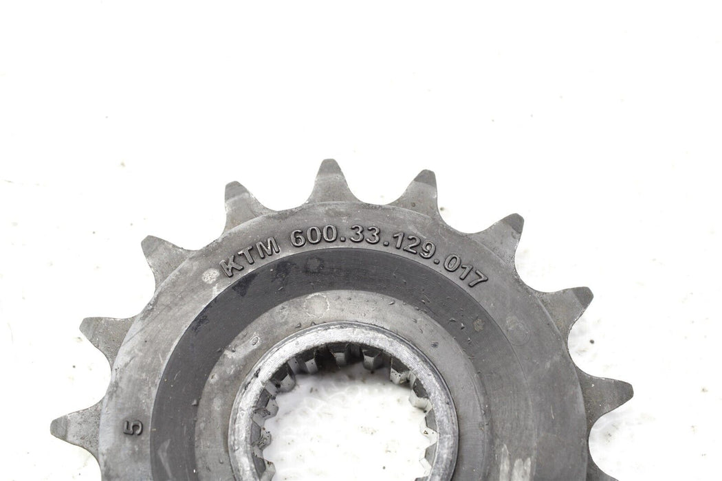 2018 KTM 1290 Super Duke Front Drive Sprocket 60033129017 Factory OEM 17-20