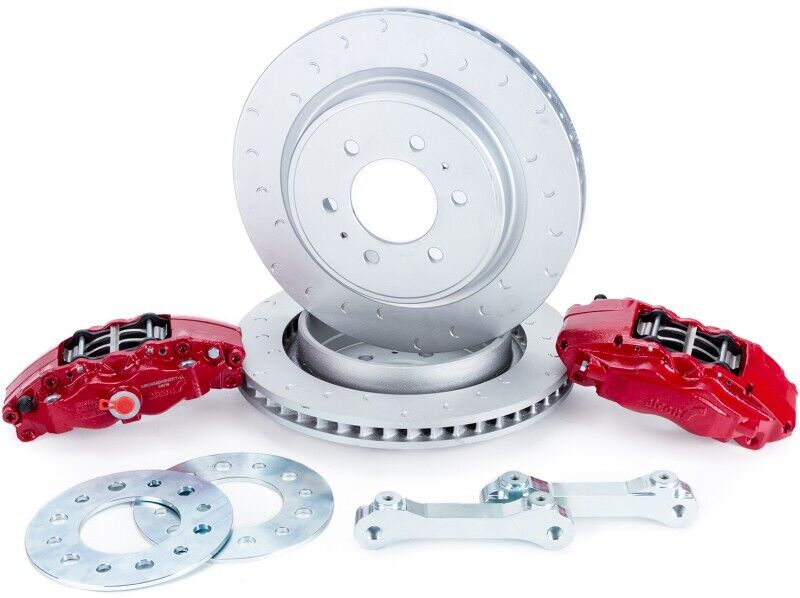 Alcon BKR5059D07 Rear Big Brake Kit For 2010-2018 Ford Raptor & F-150