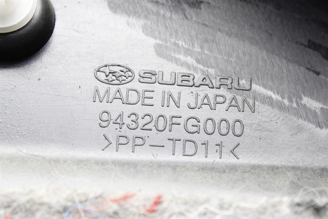 2008-2014 Subaru Impreza WRX STI Hatch Trunk Tail Gate Trim Panel Cover 08-14