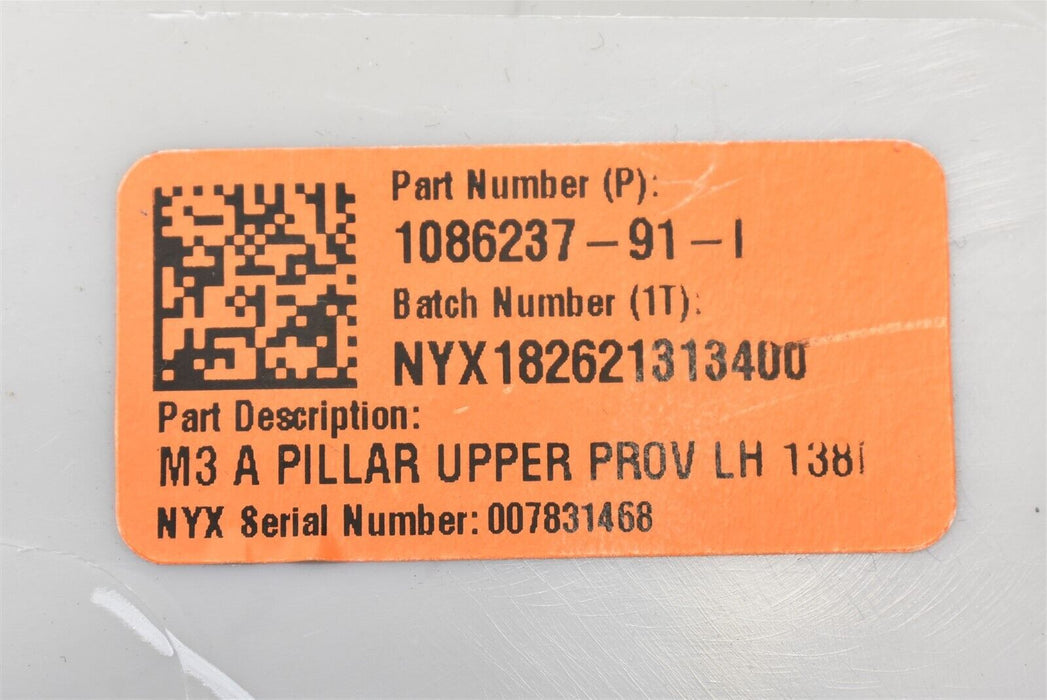 2017-2019 Tesla Model 3 Left A Pillar Trim Cover Panel Driver LH 17-19