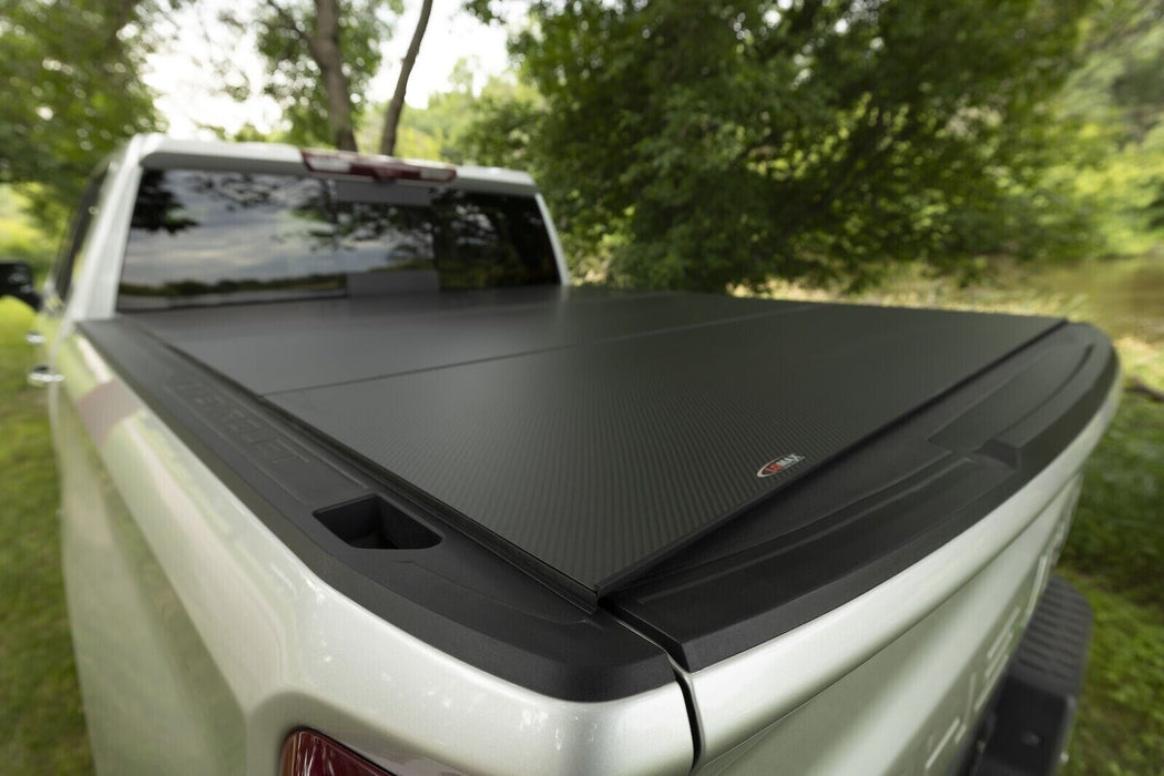 Lomax Carbon Fiber Tonneau Fits 2019-2023 New body Chevy/ GMC 1500 5'8" Bed