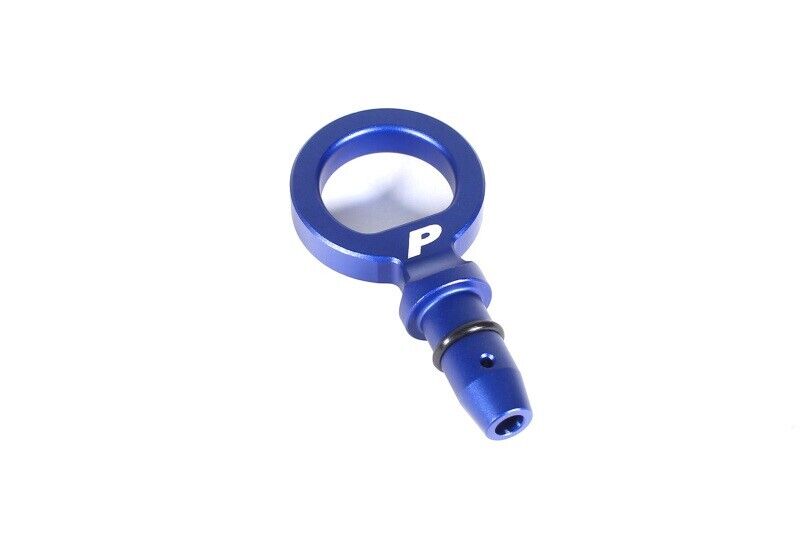 Perrin Round Style Blue Aluminum Engine Oil Dipstick Handle For Subaru