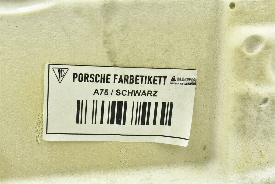 2013-2016 Porsche Boxster Interior Rear Cover Trim Carpet 98155103509 13-16