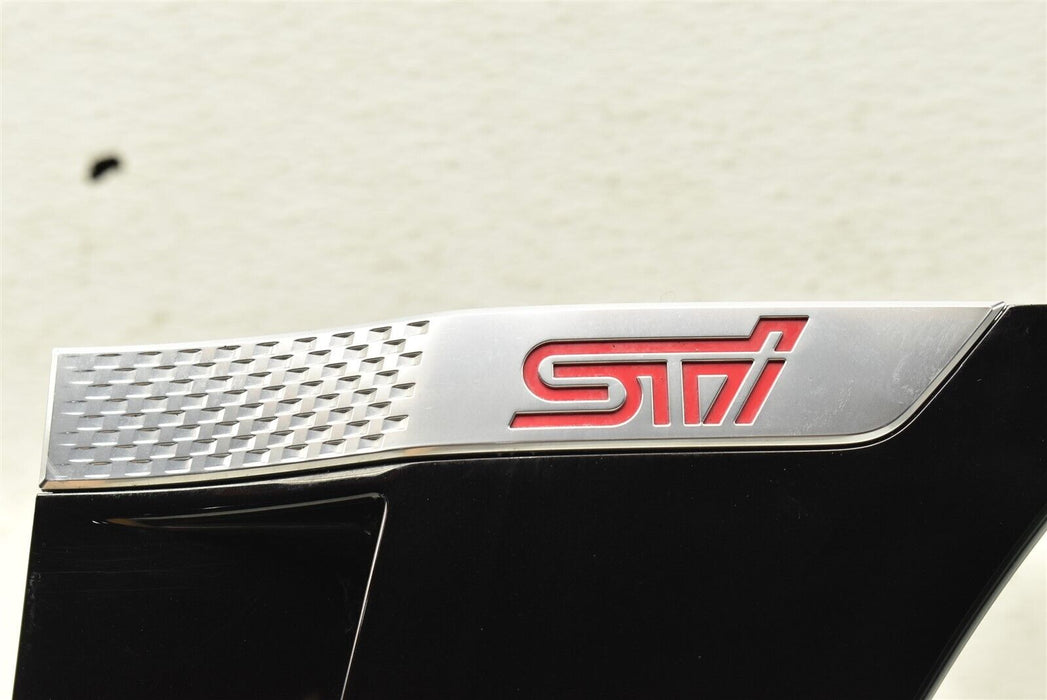 2015-2019 Subaru WRX STI Right Fender Trim Garnish Passenger RH 15-19