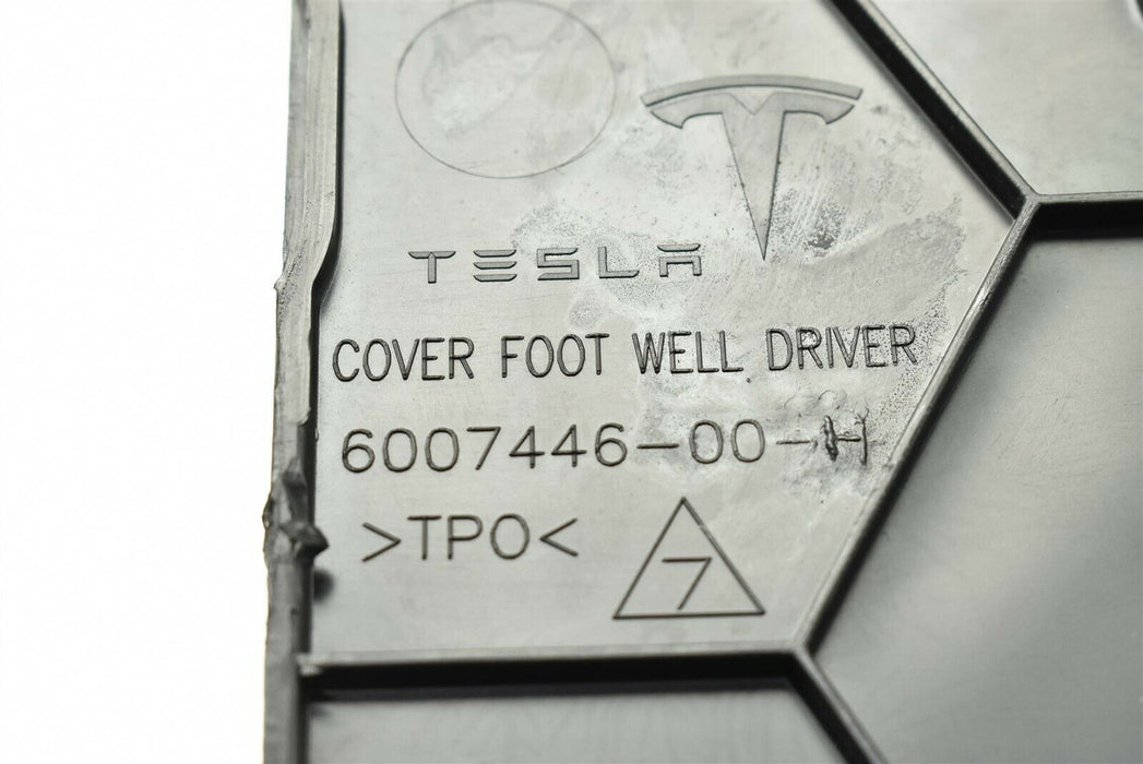 2012-2019 Tesla Model S Foot Well Cover Trim 6007446-00-H 12-19