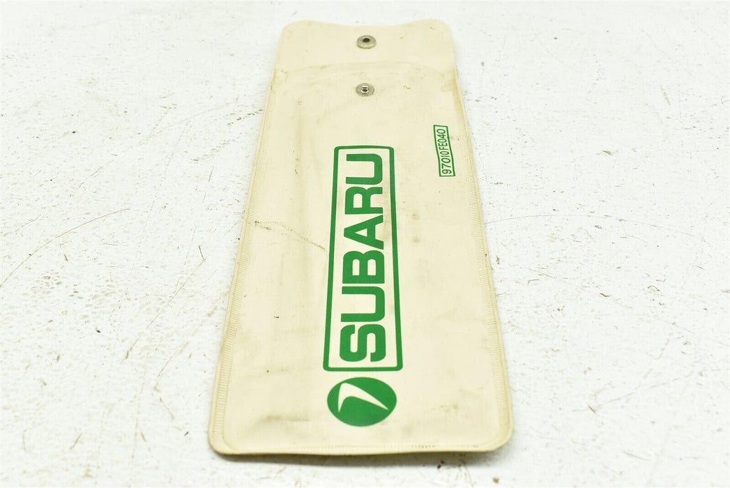 2005-2009 Subaru Legacy GT Tool Kit Bag 97010FE040 05-09