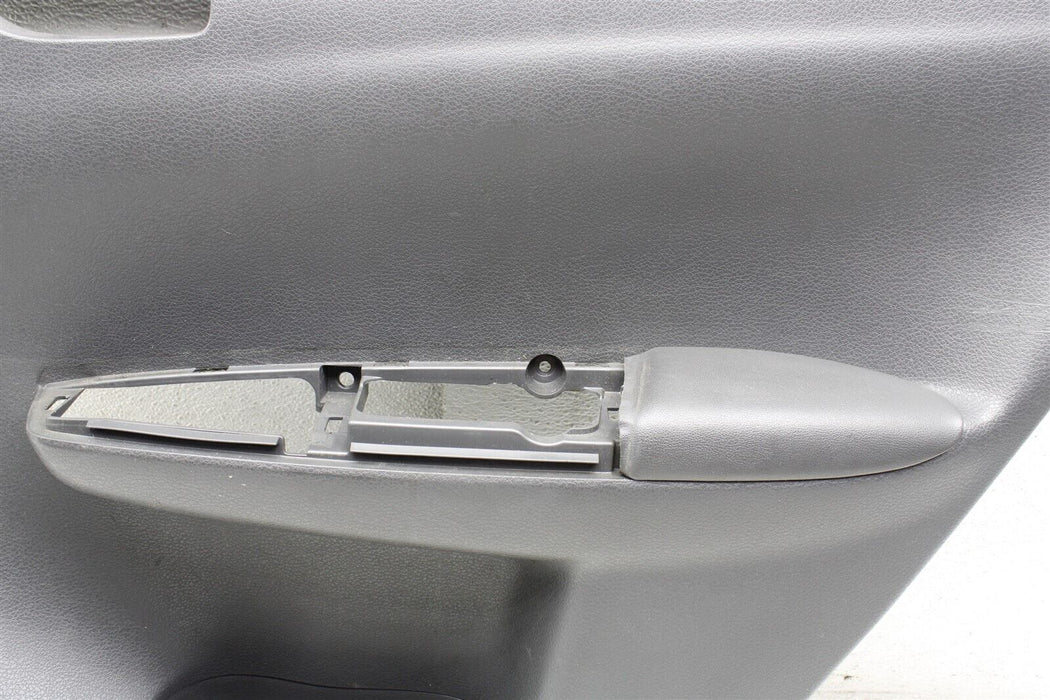 2008-2010 Subaru Impreza WRX Passenger Rear Right Door Panel Cover Trim 08-10