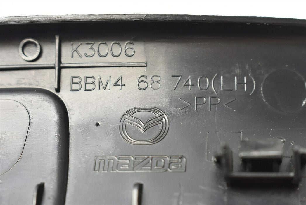 2010-2013 Mazdaspeed3 Door Sill Trim Cover Rear Left Driver LH Speed 3 MS3 10-13