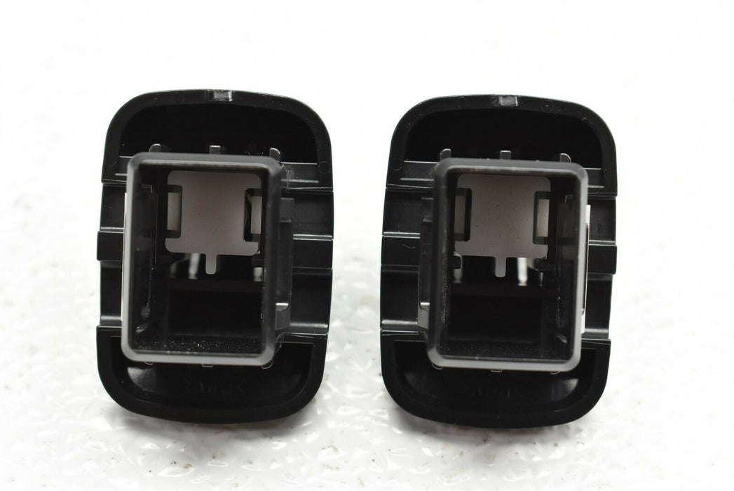 2015-2019 Subaru WRX Sun Visor Clip Pair Clips Black Pair 15-19