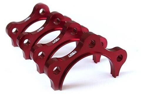 Blox BXDL-00101-RD S2000 Half Shaft Spacers Red