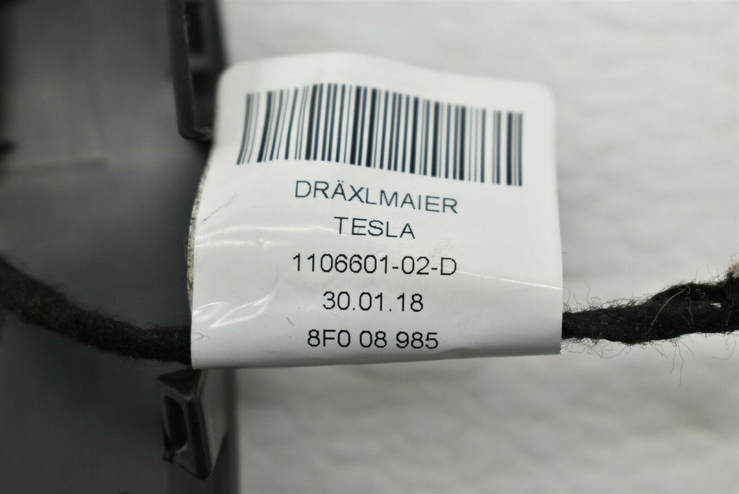 2017-2020 Tesla Model 3 Rear Left Interior Cover Panel 1090029-00-D 17-20