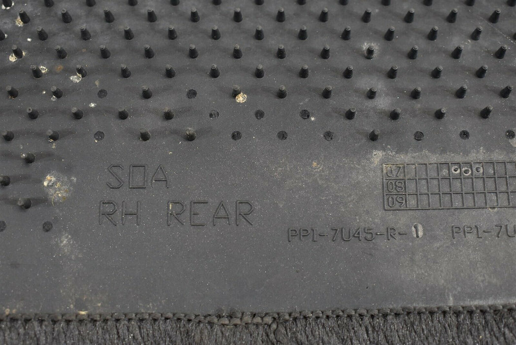 2008-2014 Subaru Impreza WRX STI Floor Carpet Mat Rear Right Passenger 08-14