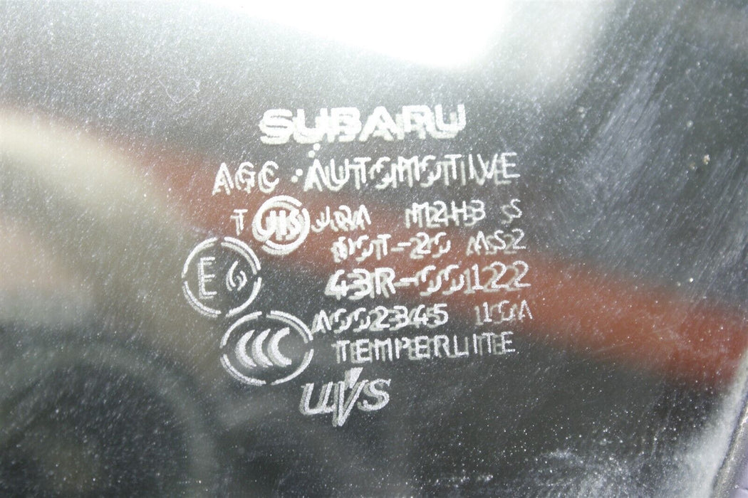 2015-2019 Subaru WRX STI Rear Left Quarter Glass Window Factory OEM 15-19