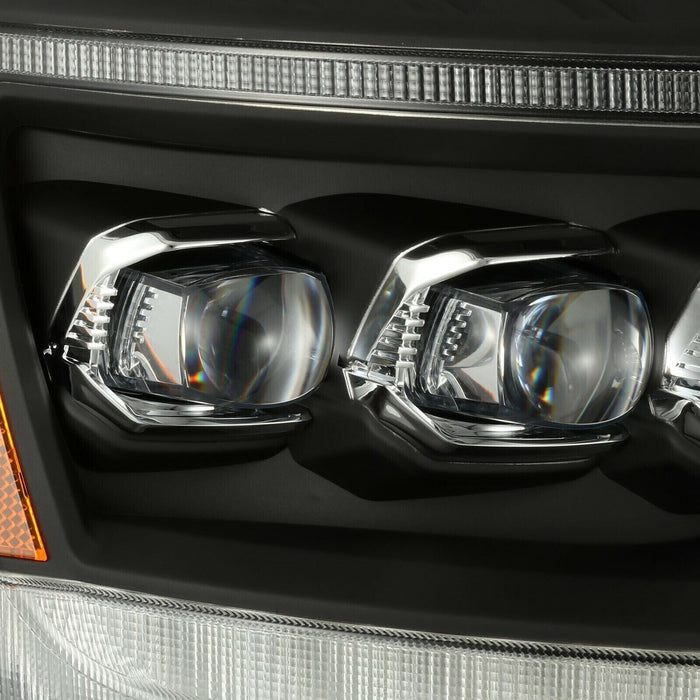 AlphaRex Black Nova LED Projector Headlights for 2006-2008 Dodge Ram Pickup