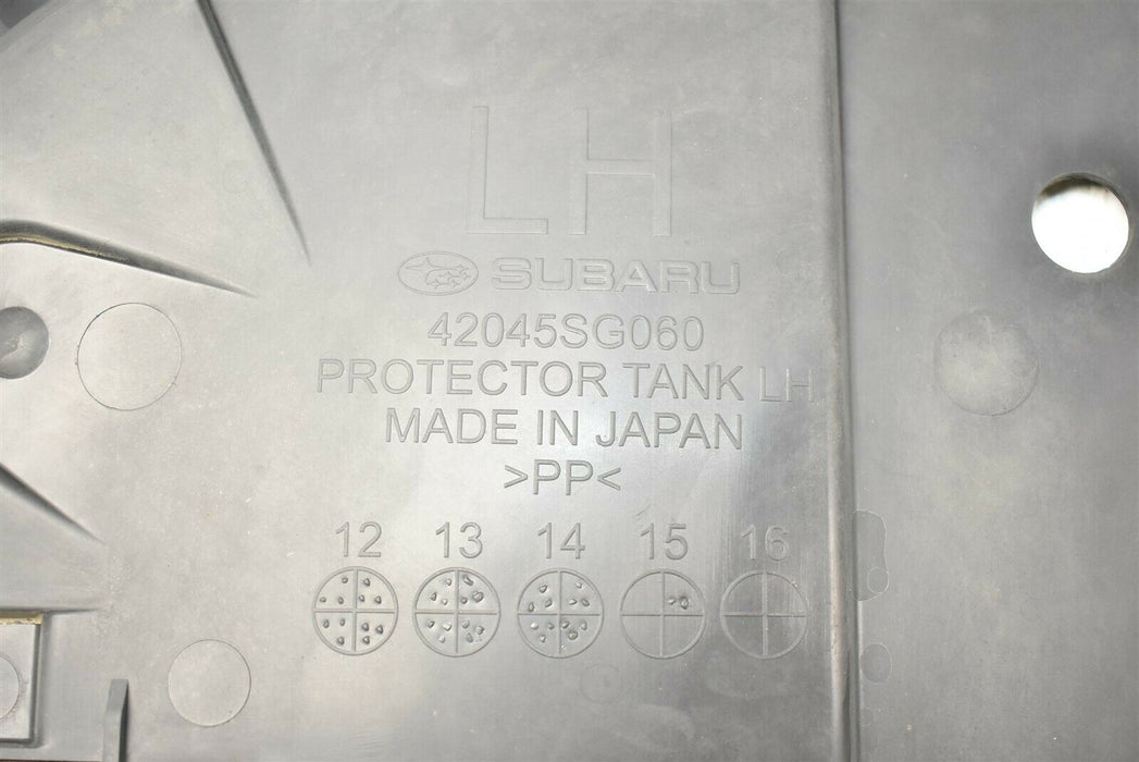 2013-2017 Subaru Crosstrek Driver Left Fuel Tank Shield Cover Guard OEM 13-17