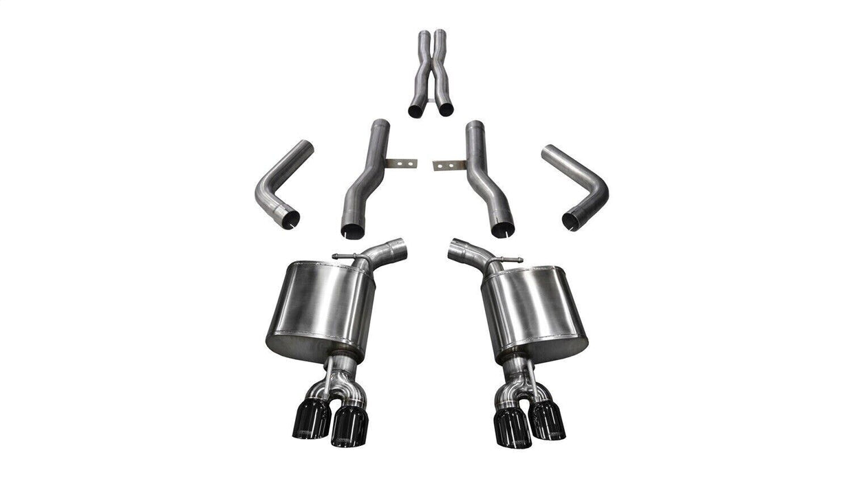 Corsa Performance 14989BLK Xtreme Exhaust System Fits 2015-2023 Challenger
