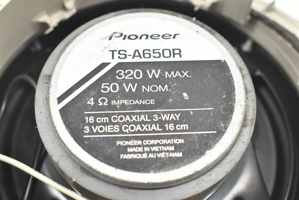 Pioneer TS-A650R 1/2" 3-Way Car Speakers TS-A650R