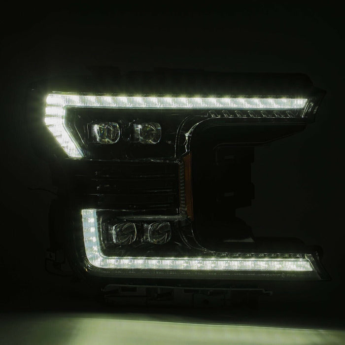 AlphaRex Alpha-Black Nova LED Projector Headlights for 2018-2020 Ford F-150