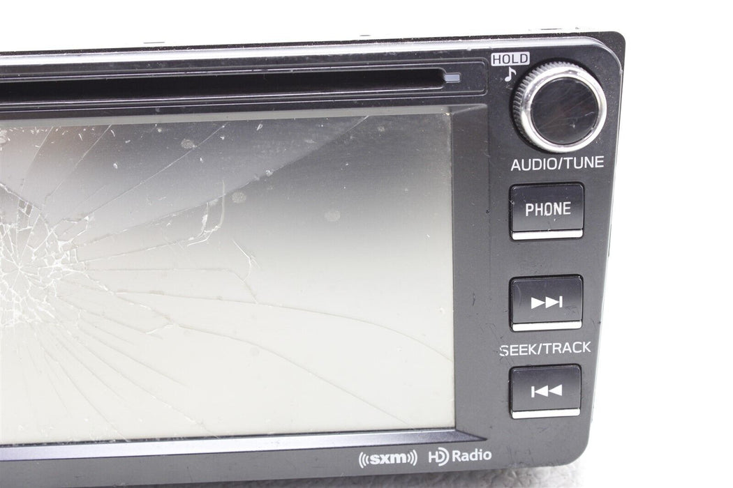 2016 Subaru BRZ Stereo Radio Touchscreen FOR PARTS DAMAGED 13-19