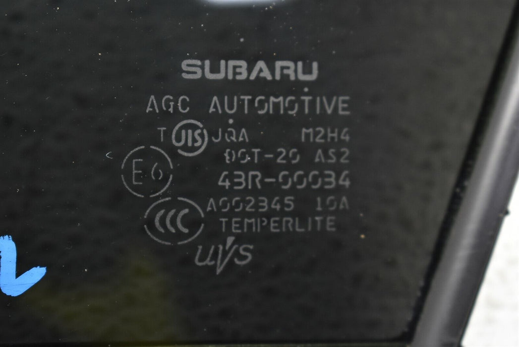 2015-2019 Subaru WRX STI Corner Vent Glass Front Left Driver LH OEM 15-19