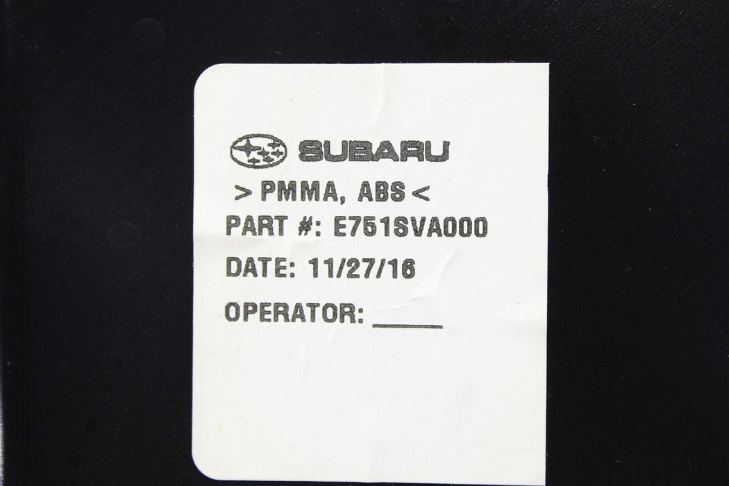 2015-2019 Subaru WRX STI Roof Vortex Generator 15-19