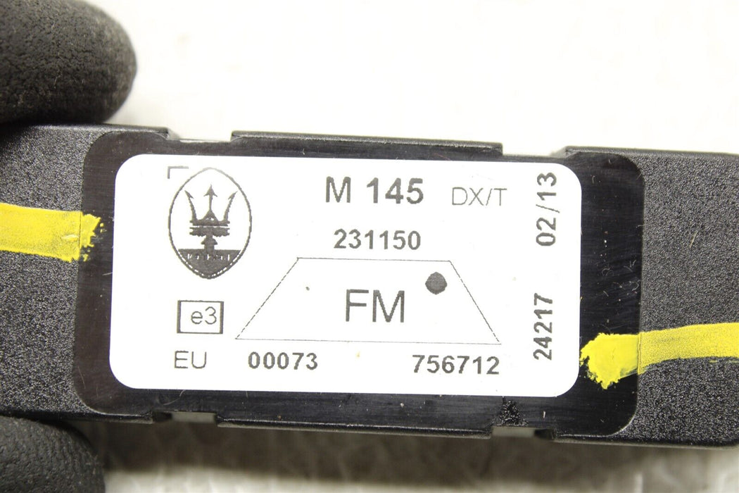 2013 Maserati GranTurismo S Rear Right Antenna AM FM Amplifier 231150 08-13